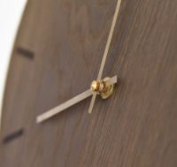 Billede af Hemverk Vægur Ø: 28 cm – Dark Oak/Black