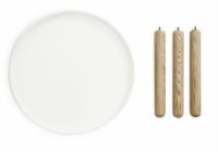 Billede af Normann Copenhagen Tablo Table Large Ø: 78 cm - White 