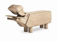 Billede af Kay Bojesen Flodhest H: 9 cm - Eg