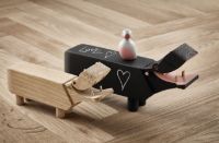 Billede af Kay Bojesen Flodhest H: 9 cm - Eg