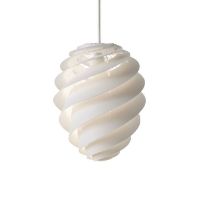 Billede af Le Klint 1312M Swirl 2 Pendel Medium Ø: 36 cm - Hvid