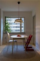 Billede af Secto Design Aspiro 8000 Pendel Ø: 50 cm - Birk / Rød Ledning