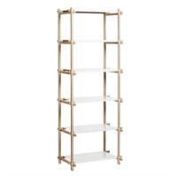 Billede af HAY Woody Column Høj B:75,5 x D:44,5 x H196,5 cm - Natur/hvid  