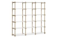 Billede af HAY Woody Høj B:206,5 x H:196,5 cm - Natur/hvid