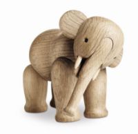 Billede af Kay Bojesen Elefant Lille H: 13 cm - Egetræ