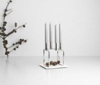 Billede af Audo Copenhagen Kubus 4 Stage 14x14 cm - Nikkel OUTLET