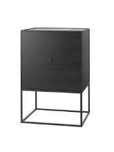 Billede af Audo Copenhagen Frame 49 49x49 cm inkl. Låge & Hylde - Sortbejdset Ask