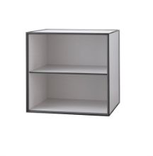 Billede af Audo Copenhagen Frame 49 49x49 cm inkl. Hylde - Lys Grå