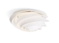 Billede af Le Klint 1320S Swirl Loft-/Væglampe Small Ø: 37cm - Hvid