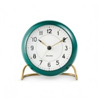 Billede af Arne Jacobsen Station Bordur Ø: 11 cm - Grøn/Hvid
