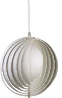Billede af Verpan Moon Pendant Large Ø: 44,5 cm - White