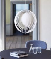 Billede af Verpan Moon Pendant Large Ø: 44,5 cm - White