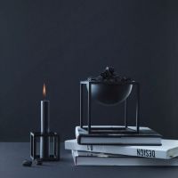 Billede af Audo Copenhagen Kubus Bowl Stor 23x23 cm - Sort