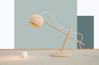 Billede af Brdr. Krüger Lune Bordlampe H: 40 cm - Hvidolieret Eg