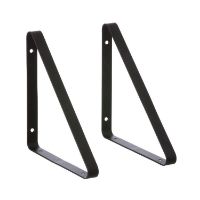 Billede af Ferm Living Shelf Hangers 2 stk H: 24,5 cm - Black
