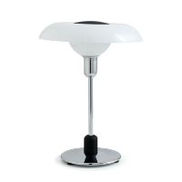 Billede af Piet Hein RA 400 Bordlampe H: 53cm - Hvid/Krom