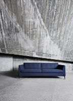 Billede af Mogens Hansen 272 Sofa 2,5 Pers - Luna 2 4703 / Sorte Spikes