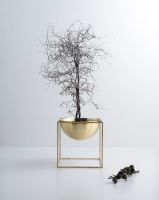 Billede af Audo Copenhagen Kubus Bowl Stor 23x23 cm - Messing