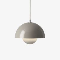 Billede af &Tradition Flowerpot VP1 Pendel Ø: 23 cm - Grey Beige