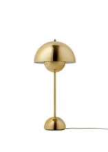 Billede af &Tradition Flowerpot VP3 Bordlampe H: 50 cm - Brass-Plated