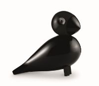 Billede af Kay Bojesen Sangfugl Ravn H: 15,5 cm - Sort/Bøg