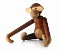 Billede af Kay Bojesen Abe teak/limbatræ højde 46 cm - Stor 