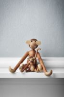 Billede af Kay Bojesen Abe teak/limbatræ højde 46 cm - Stor 