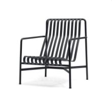 Billede af HAY Palissade Lounge Chair High SH: 38 cm - Antrachite