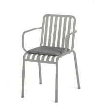 Billede af HAY Palissade Armchair SH: 45 cm - Sky GreY 