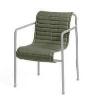 Billede af HAY Palissade Dining Armchair Quilted Cushion 103,5x44,5 cm - Olive