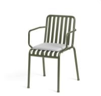 Billede af HAY Palissade Chair & Armchair Seat Cushion 37x37 cm - Sky Grey 