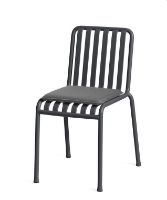 Billede af HAY Palissade Chair & Armchair Seat Cushion 37x37 cm - Anthracite 