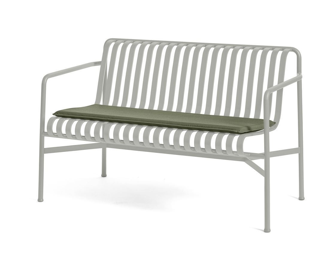 Billede af HAY Palissade Dining Bench Seat Cushion 107,5x43,5 cm - Olive 