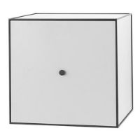 Billede af Audo Copenhagen Frame 49 49x49 cm inkl. Låge & Hylde - Lys Grå