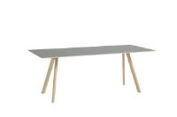 Billede af HAY CPH 30 Table 200x90x74 cm - Lacquered Solid Oak/Grey Linoleum
