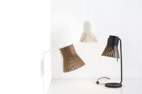 Billede af Secto Design Petite 4630 Væglampe H: 31 cm - Valnød