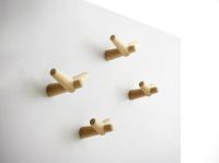 Billede af Woud Tail Wing Hook S L: 13 cm - Eg