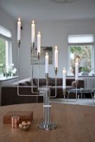 Billede af Piet Hein Karlsvognen Lysestage H: 63 cm - Sølv 
