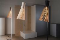 Billede af Secto Design 4210 Gulvlampe Ø: 30 cm - Valnød 