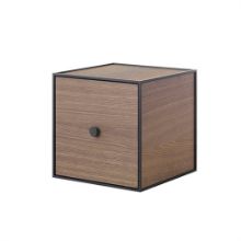 Billede af Audo Copenhagen Frame 28 28x28 cm inkl. Låge - Røget Eg