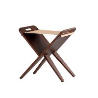 Billede af Piet Hein Klaburet Sædehøjde: 45cm - Valnød/Natur