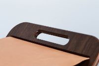 Billede af Piet Hein Klaburet Sædehøjde: 45cm - Valnød/Natur