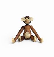 Billede af Kay Bojesen Abe Mini H: 10 cm - Teak/Limbatræ    