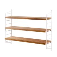 Billede af String Pocket Reol 60x50 cm - Oak/White 