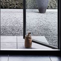 Billede af Muubs Dørstopper Camou 3 kg 20 x 12 cm - Kamel/Bøffellæder 