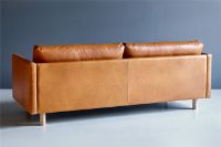Billede af Mogens Hansen MH981 2,5 Pers Sofa L: 180 cm - Dakar Læder 250 / Eg