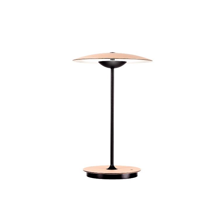 Billede af Lampefeber Ginger 20 M Trådløs Bordlampe H: 30 cm - Egetræ