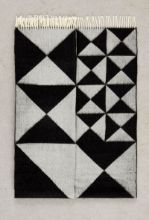 Billede af Verpan Mirror Throw plaid 130 x 198 cm - Black