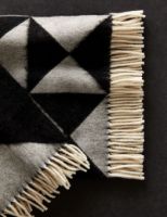 Billede af Verpan Mirror Throw plaid 130 x 198 cm - Black