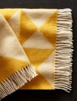 Billede af Verpan Mirror Throw plaid 130 x 198 cm - Yellow